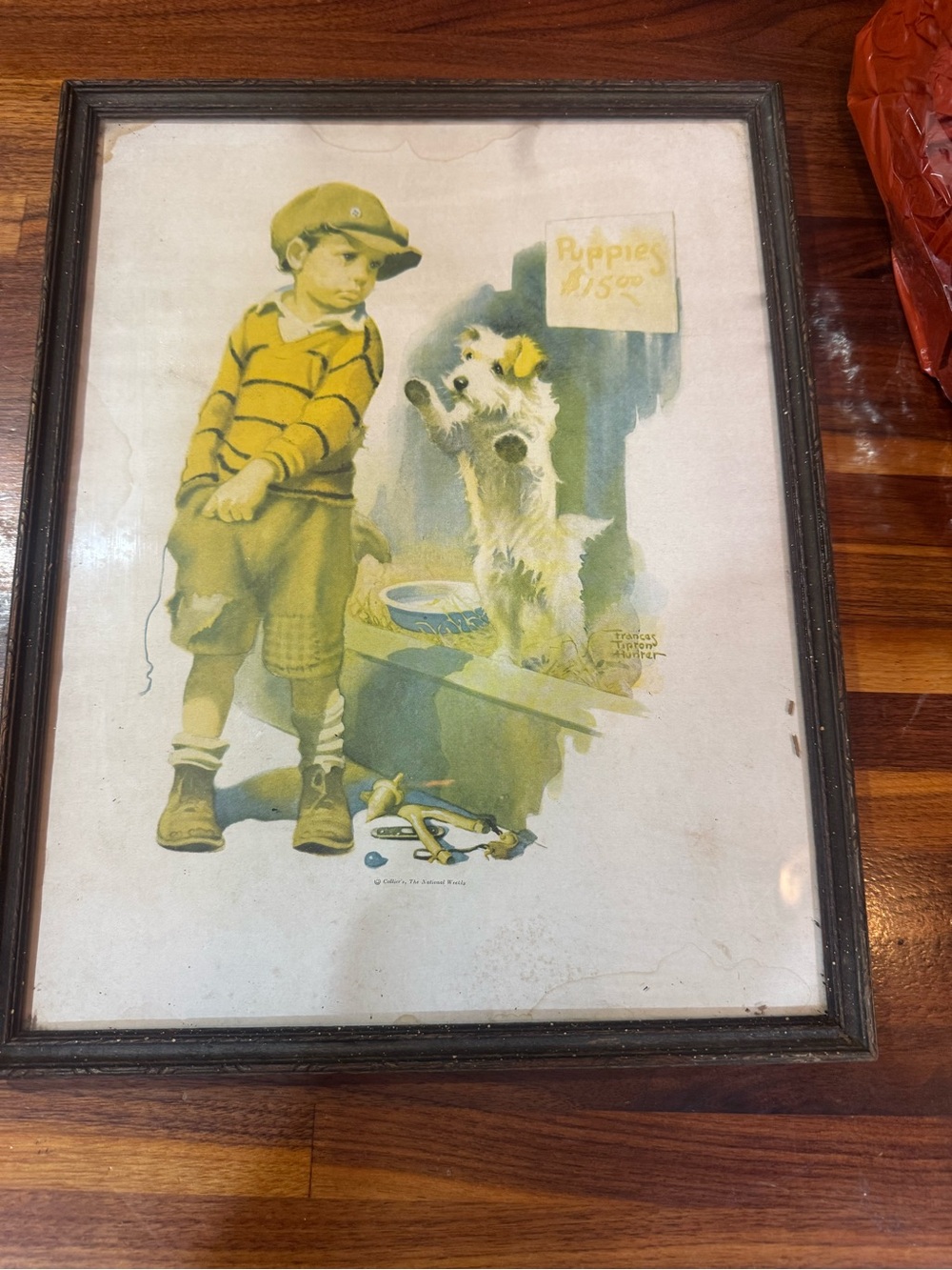 Vintage 1935 Tipton Hunter original print “Help wanted “ by A.L.C.O. Inc